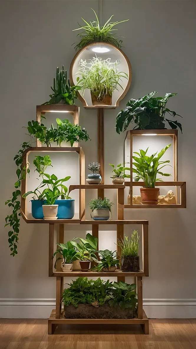 From Desert to Jungle: This Indoor Garden's Got It All!