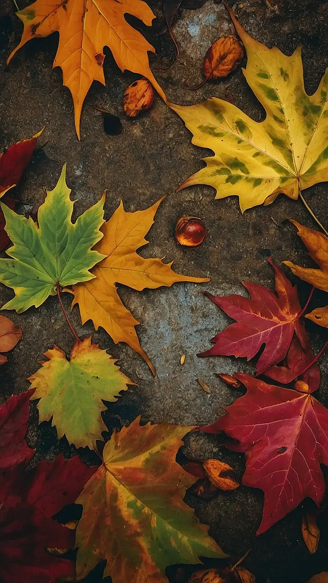 Autumn's Painted Canvas: