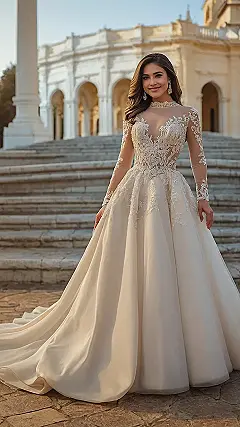 Enchanted Gown Elegance