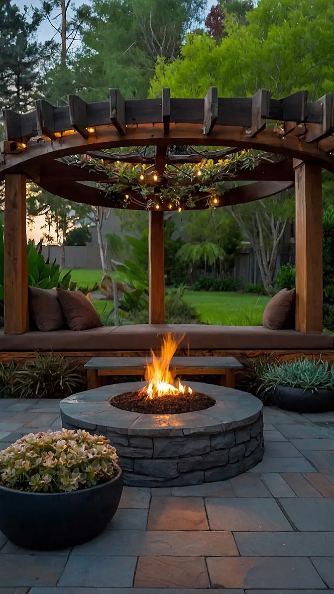 Cozy Canadian Fireside