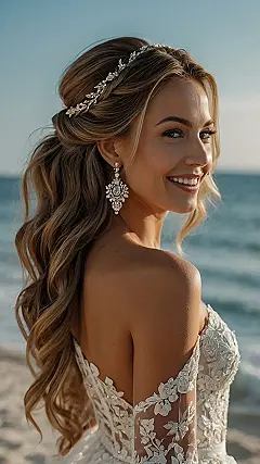 Siren’s Wedding Hair