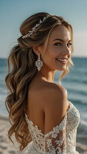 Siren’s Wedding Hair