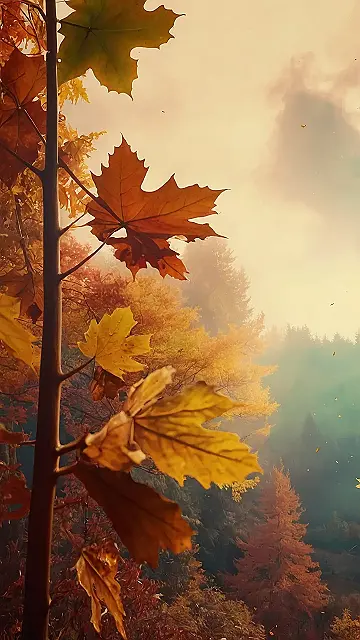 Golden Leaves Goodbye: