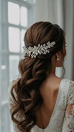 Bridal Hair: Shine On