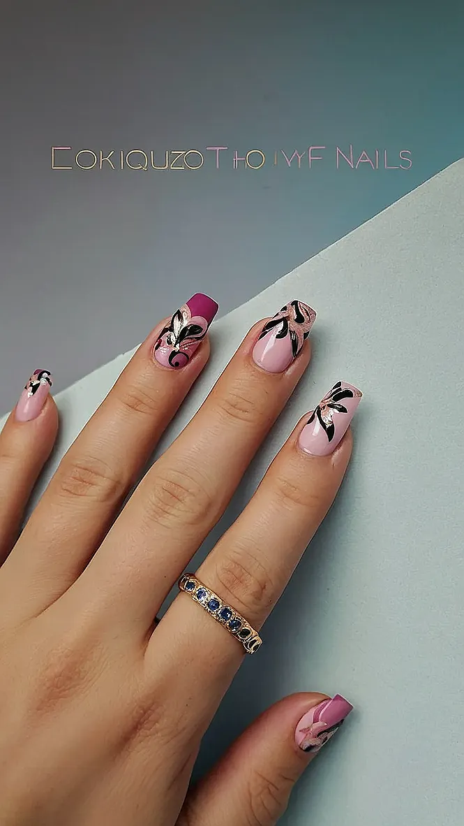 Cosmic Blue Nailscape