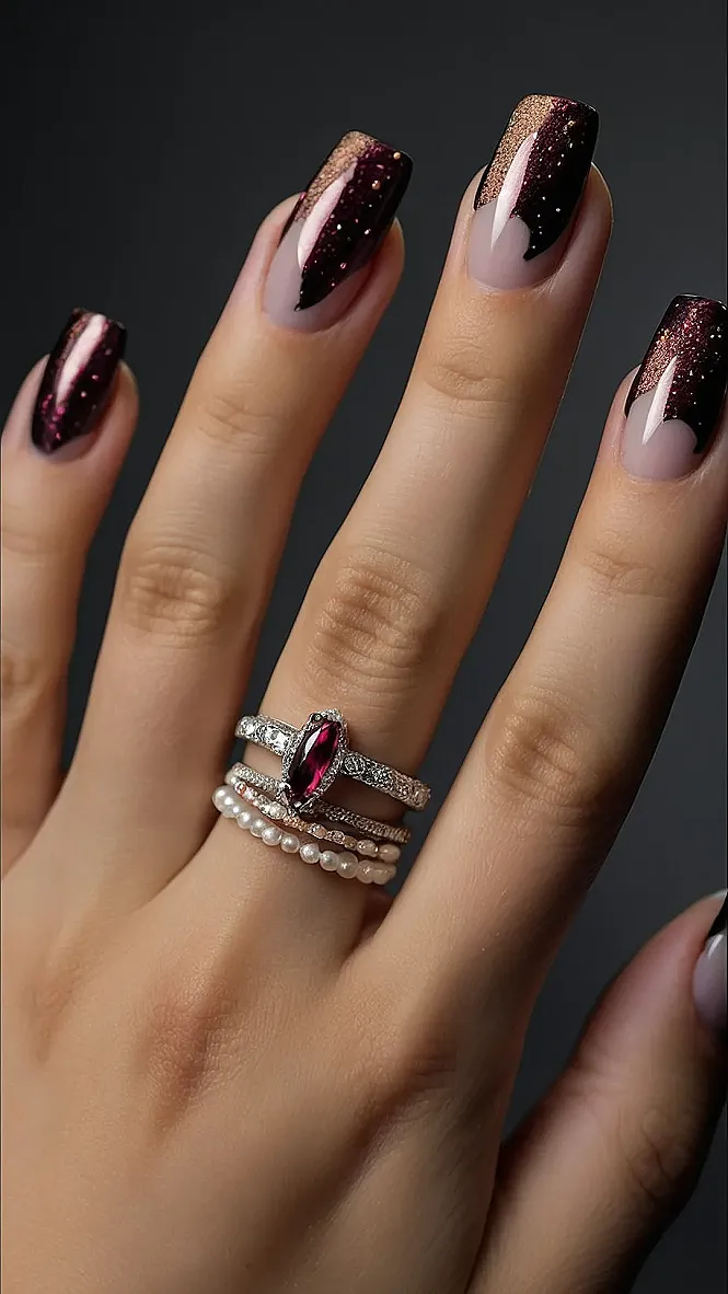 Jewel-Toned French Fall: