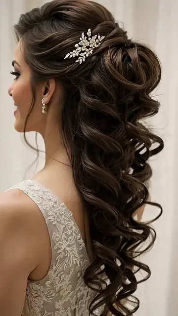 Free-Spirited Bridal Hair