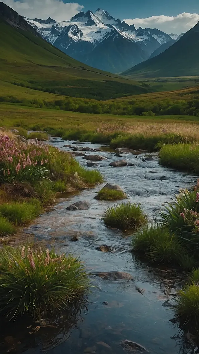 Where the Mountains Meet the Stream: