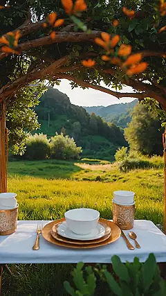 A Table for Two in Paradise
