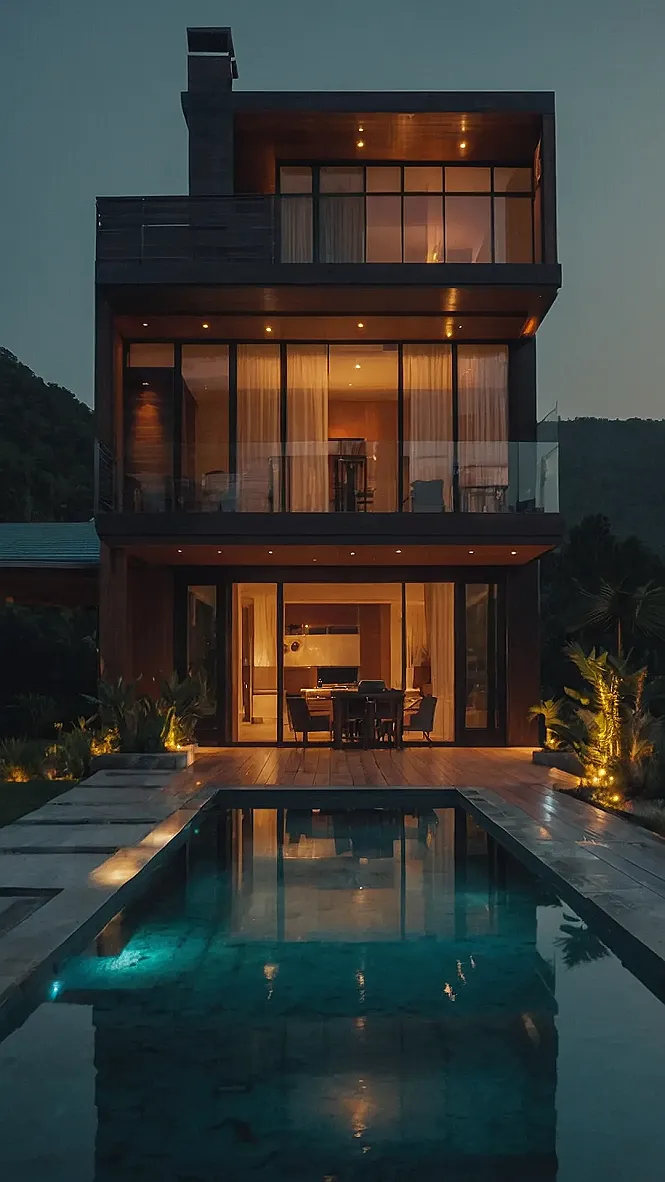 Modern Mountain Retreat: Cozy House Inspiration: