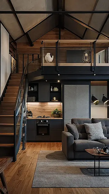 Bright and Airy Loft House Designs for Welcoming Spaces