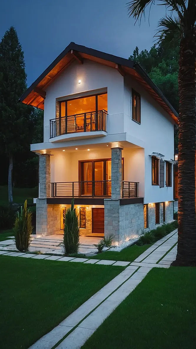 Cabin in the Cloudscape