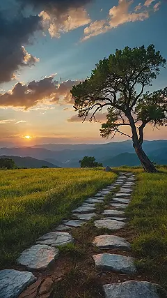 Sunset Strolls & Stone Steps: