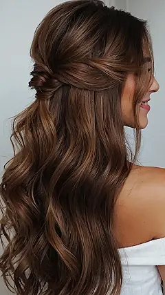 Half-Up, Half-Down: The “I Woke Up Like This” Look