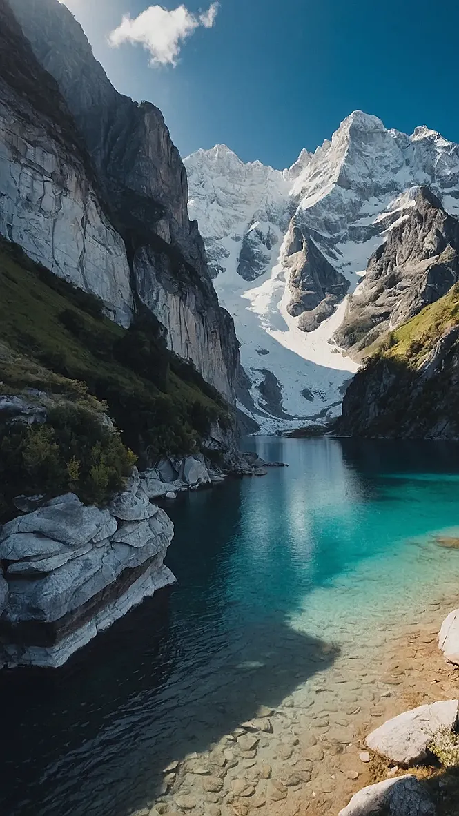 Peaceful Meadows with Wildflowers in Full Bloom