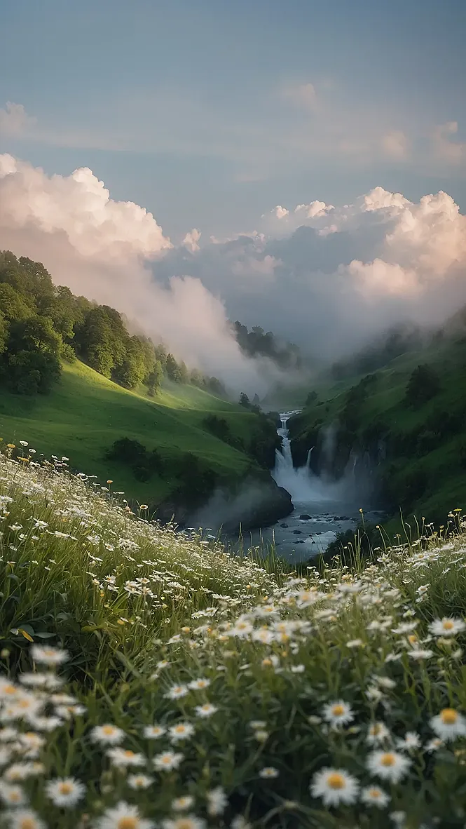 Floral Cascade Dreams