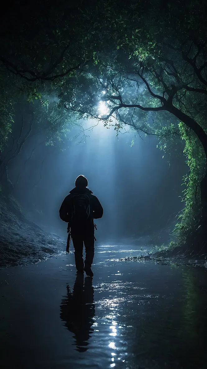 Voyager's Luminous Path