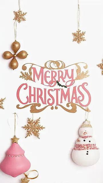 Glittery Pink Holidays