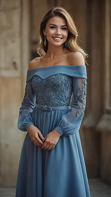 Slate Blue Scene-Stealer