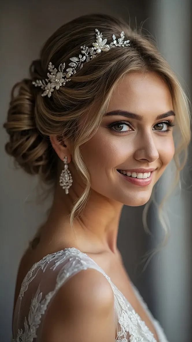 Fall's Embrace Hair Elegance