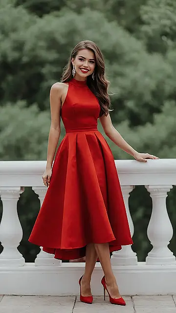 Effortless Red Glam
