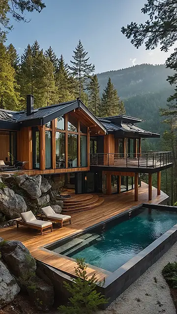 Pine & Pool Paradise