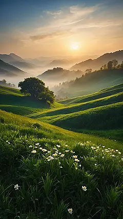 Luminous Backdrop Vibes