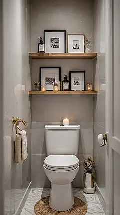 Serene Toilet Retreat