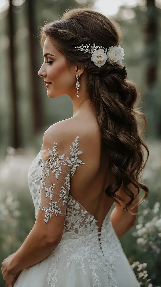 Amber Glow Bridal Locks