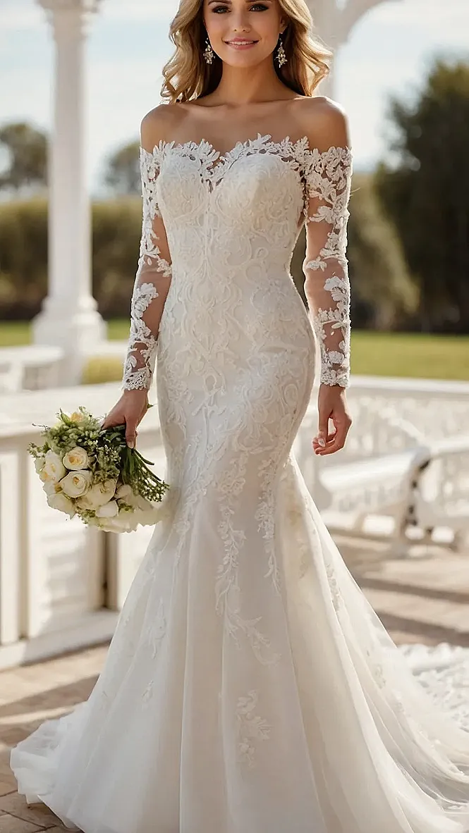 Sleeve-Crowned Bride