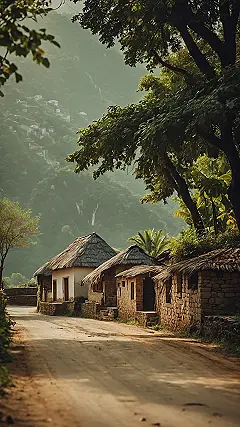 Village Calm Captured