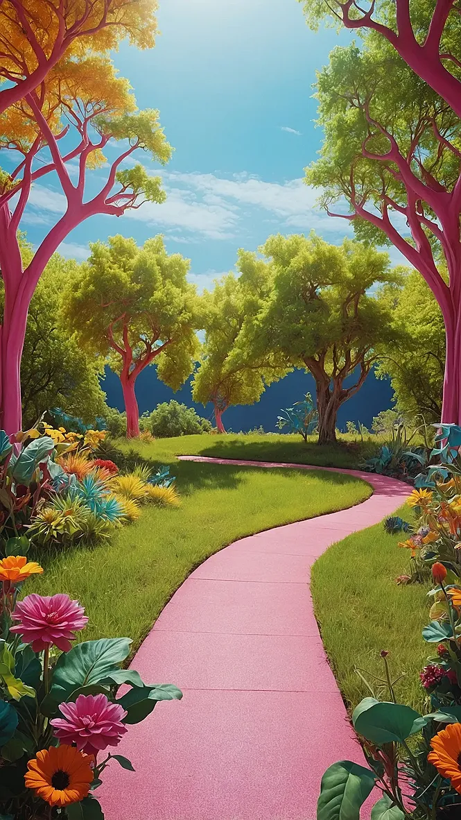 Pink May Screen Path