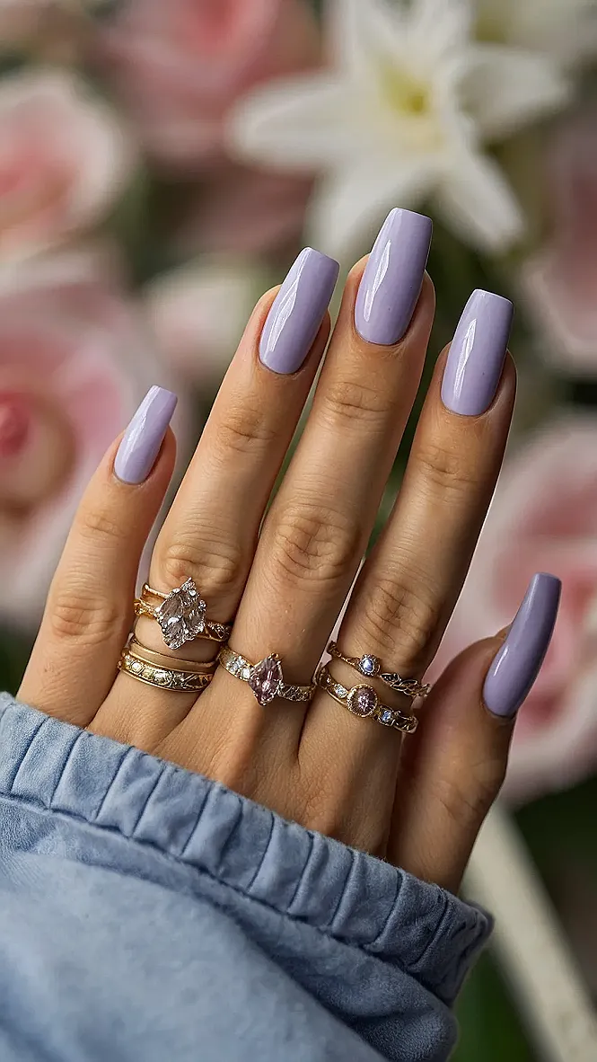 Lavender Dream Nails