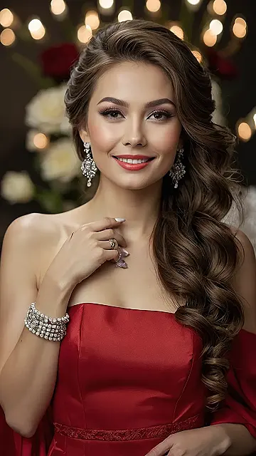 Hollywood Bridal Hair