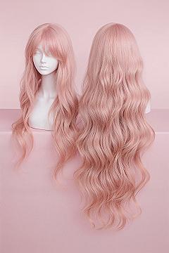 Dreamy Pink Wavy Wig: The Ultimate Aesthetic Hairstyle for Females