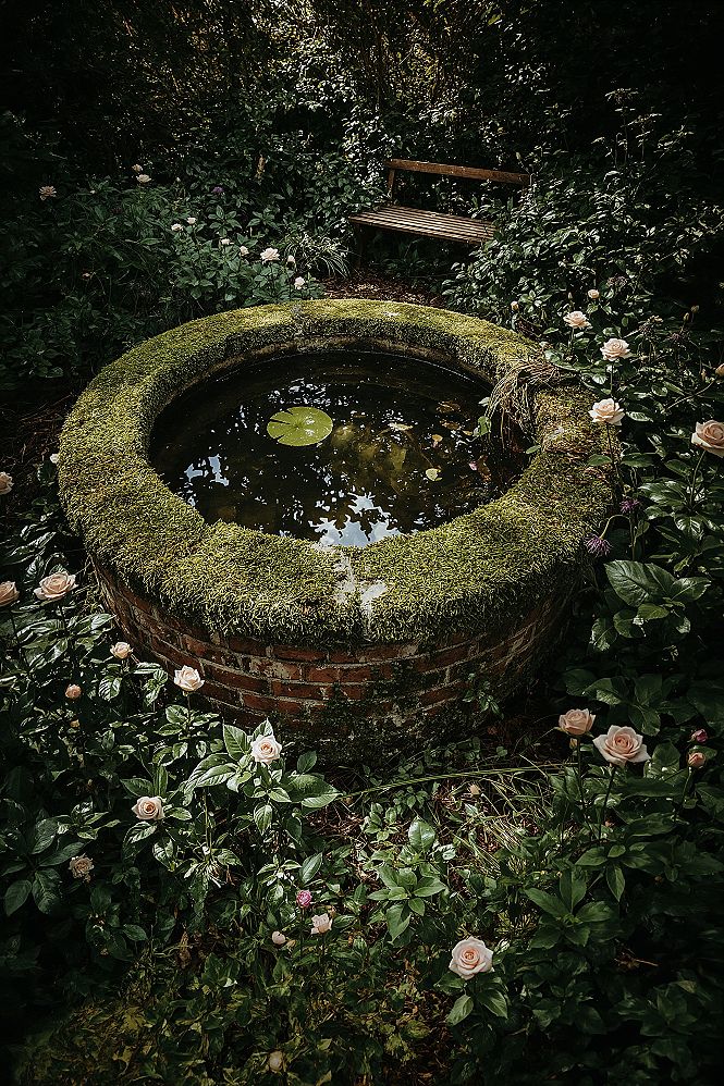 Secret Well Garden Oasis: Cozy Backyard Garden Design Ideas