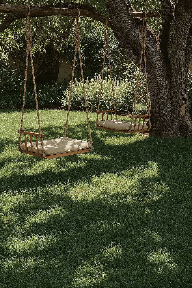 Charming Backyard Garden Swings: Ultimate Outdoor Oasis Inspiration