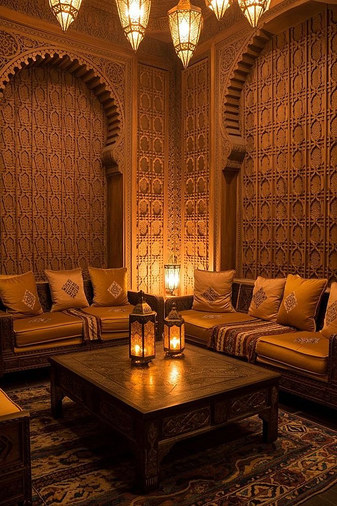 Warm Moroccan Living Room Decor Ideas for an Inviting Oasis