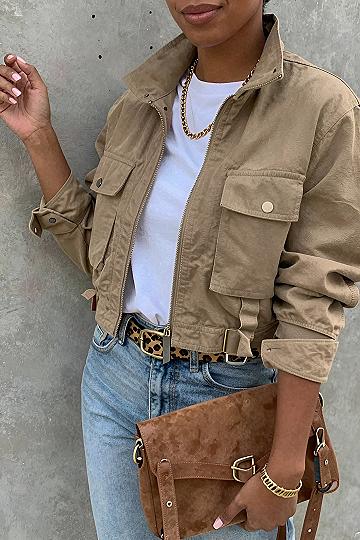 Styling the Utility Crop Jacket for Daily Wear