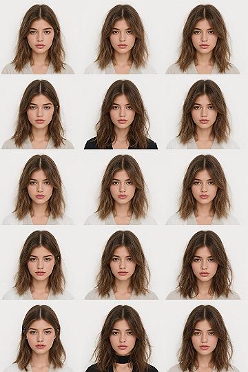 Korean Soft Layered Haircuts for Medium & Long Hair