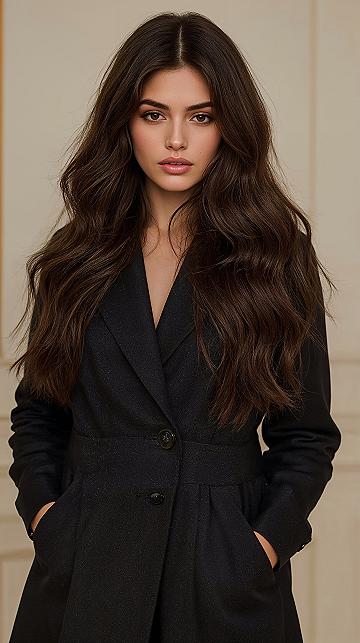 Glamorous Wedding Hairstyles for Long Wavy Hair