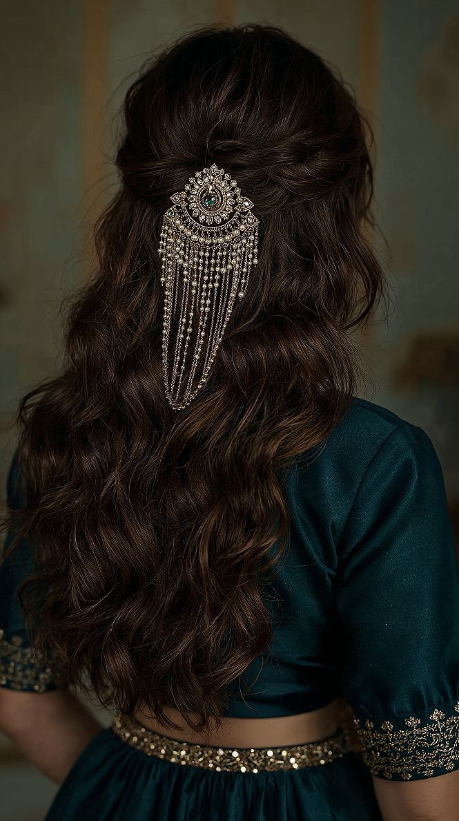Bridal Hair Inspo: Intricate Indian Wedding Braids for Engagement Glam