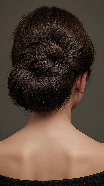 Sophisticated French Twist Updo: Chic Wedding Hair Upstyles