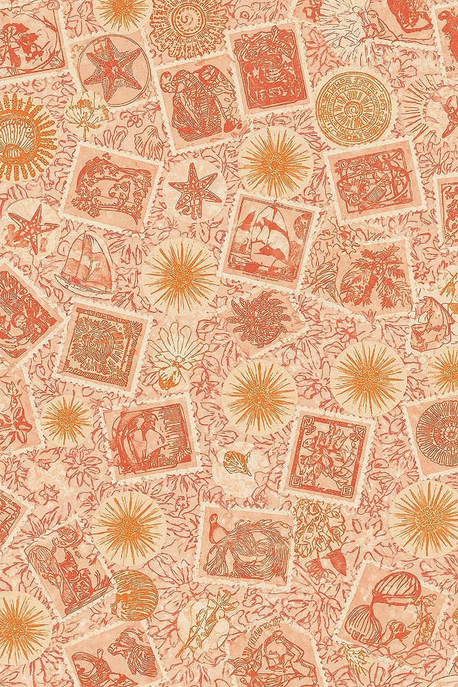 Cute Beachy Patterns: Aesthetic Summer Phone Backgrounds