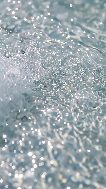 Serene Beach Aesthetic: HD iPhone Wave Wallpaper