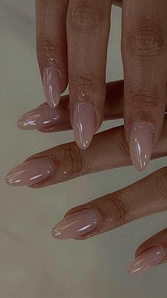 Why Sheer Latte Tones Complement Almond Nails