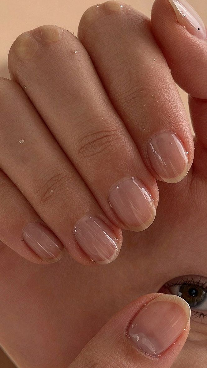 Why Sheer Glazed Nails Work Well For September