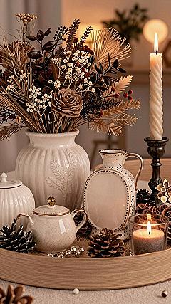 Styling Dried Florals for Subtle Autumn Decor