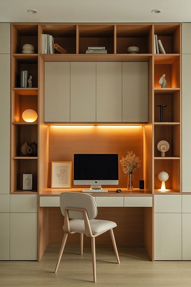 Modern Study Room & Small Desk Corner Ideas for Productivity