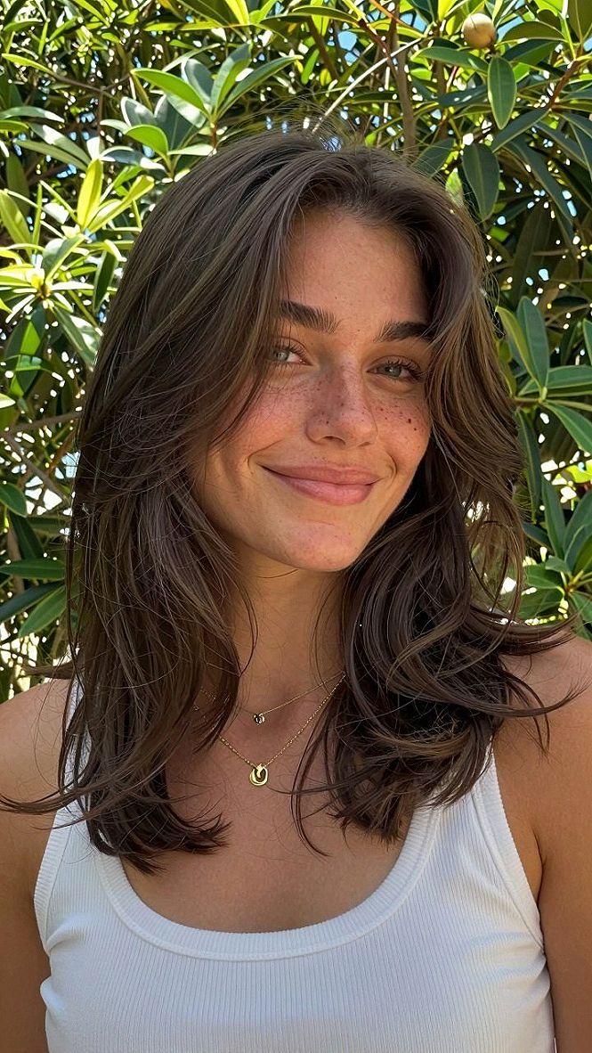 Choosing the Right Curtain Bangs and Shag Cut for Medium Hair